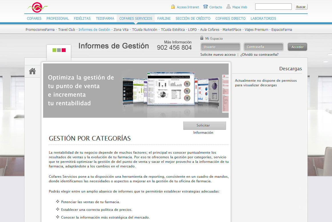 <strong>Informes de Gestión</strong> Cofares - Informes de Gestión