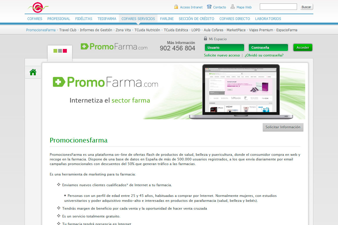 Cofares - Servicios PromocionesFarma