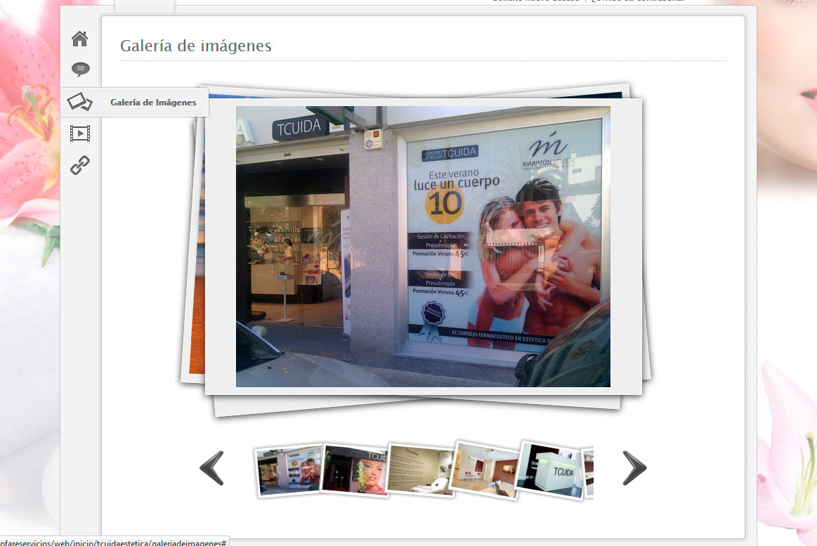 <strong>Tcuida Estética - Galería de imágenes</strong> Cofares - Tcuida Estética