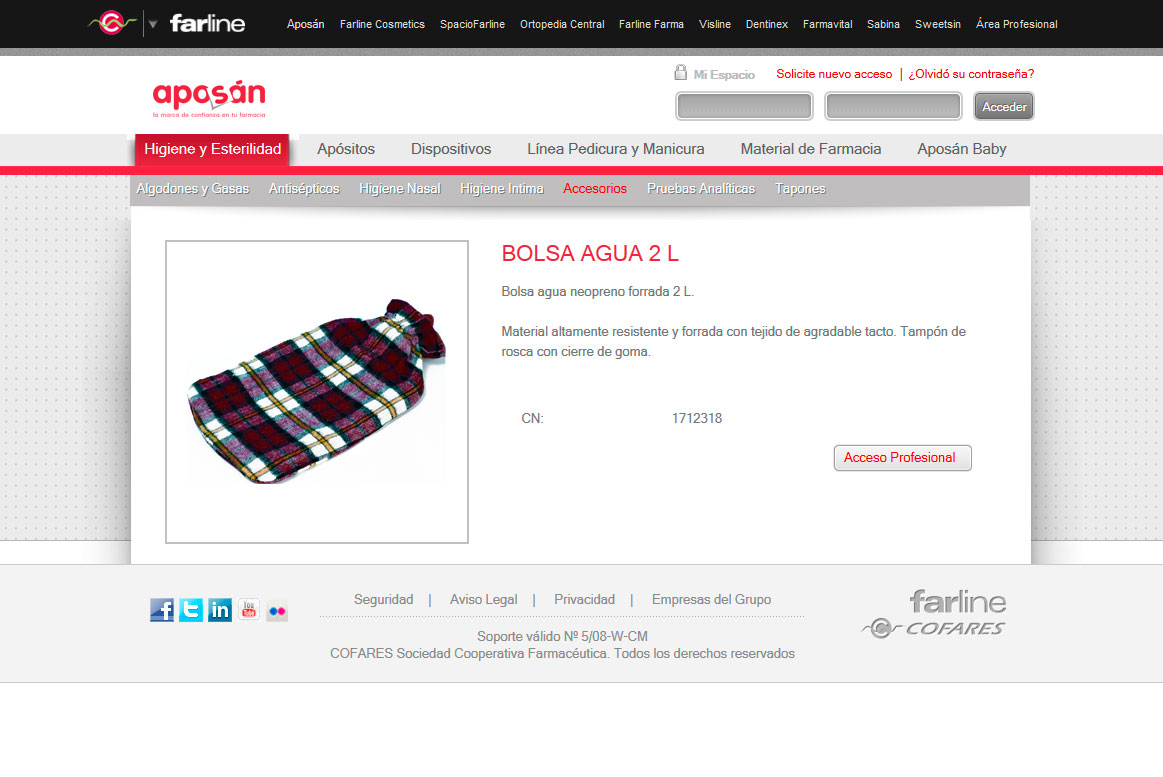 <strong>Aposán - Detalle producto</strong> Cofares - Aposán