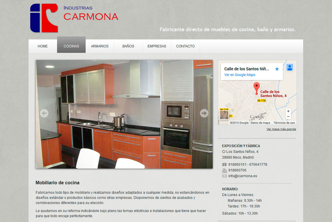 Industrias Carmona - Cocinas