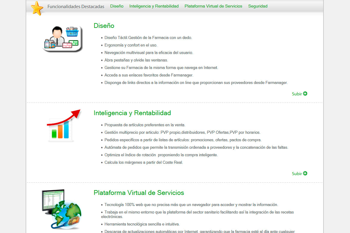 <strong>Software - Detalle</strong> Cofares - Tedifarma - Software - Detalle